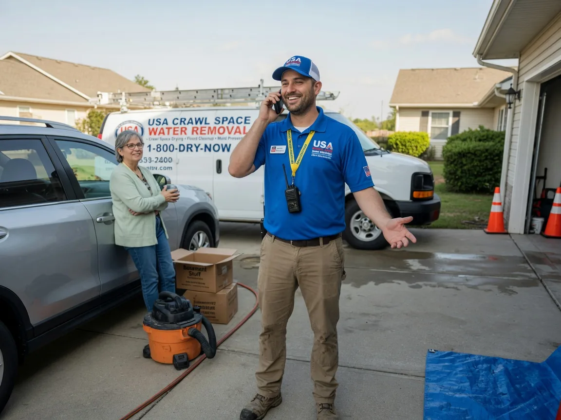 Crawl Space Water Removal Mineral, CA FAQs